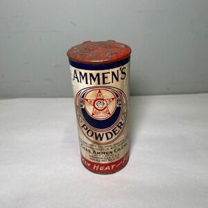 Ammen's Powder Tin WWII Exclusively Packaged For The Armed Forces